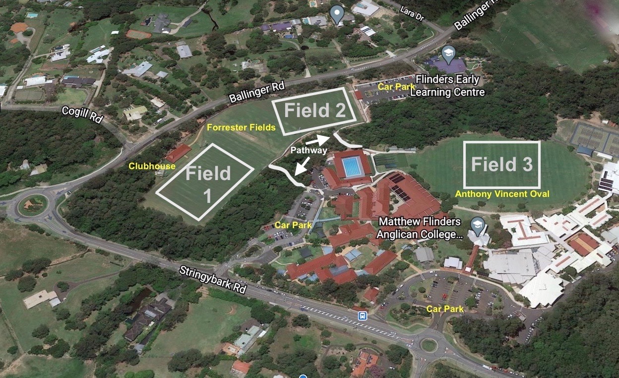 Flinders Rugby Club - Field Maps